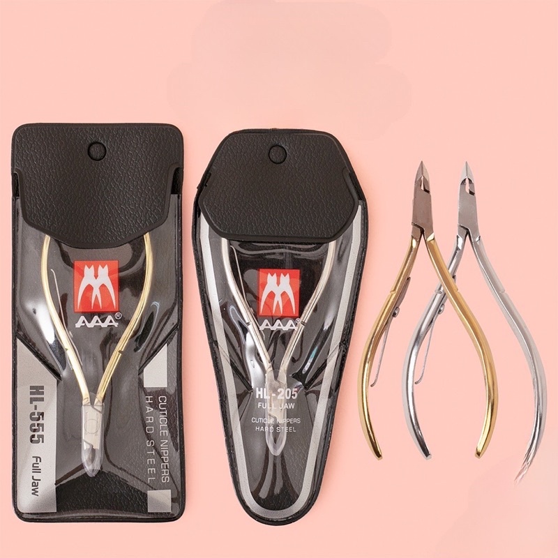 Kềm cắt da AAA HL-506, HL-205 chính hãng - Kìm nhặt da thép chuyên dụng làm nail