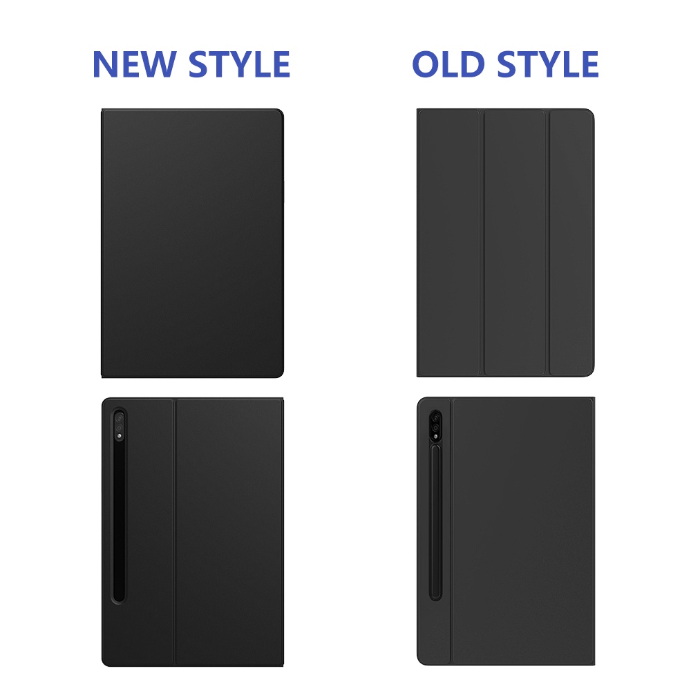 Bao Da Máy Tính Bảng Nắp Gập Từ Tính Thông Minh Siêu Nhẹ Cho Samsung Galaxy S7 Plus 12.4 &quot;2020 / S8 Plus 12.4&quot; 2022