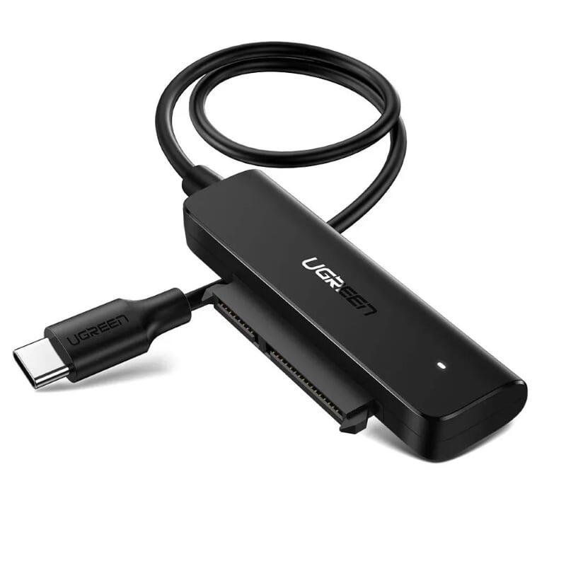 Cáp chuyển đổi USB-A USB-C to SATA 3.0 2.5inch Ugreen CM321