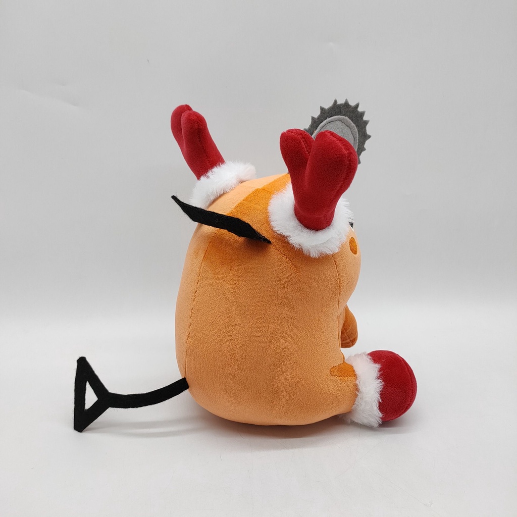 Anime CHAINSAW MAN Plush Toys Christmas Series POCHITA Kawaii Stuff Plush Doll Toy DENJI Cartoon Plushine Birthday Kids Gift