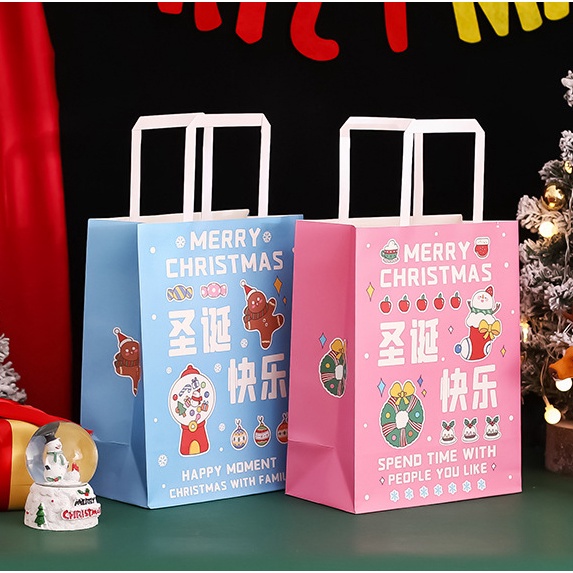 Túi giấy đựng quà Giang sinh , tui dung quà noel