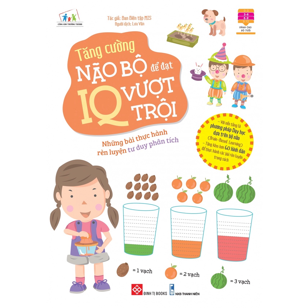 Tăng cường não bộ để đạt IQ vượt trội - Những bài thực hành rèn luyện tư duy phân tích
