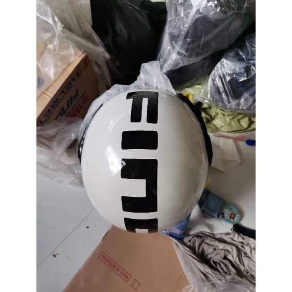 Nón/mũ bảo hiểm 3/4 yamaha kiểu tròn- nhập INDOSIA_ có trầy xước.