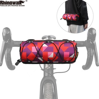  Túi gắn trước xe đạp RHINOWALK 2.4L phản quang kiểu dáng thông dụng