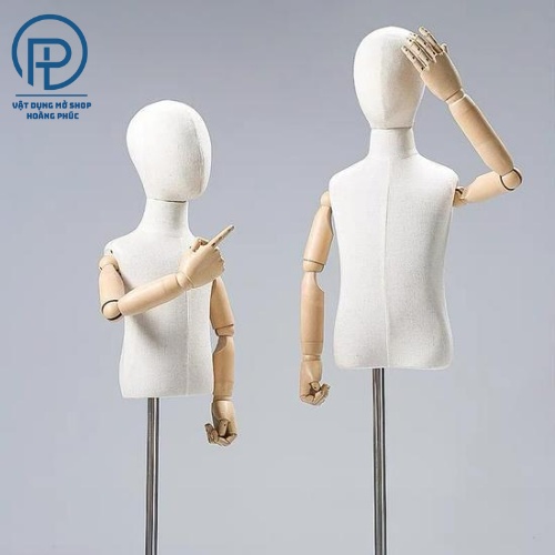 Manocanh trẻ em tay gỗ 3-4 tuổi hàng nhập khẩu loại 1 , manocanh trẻ em đế mạ vàng cao cấp