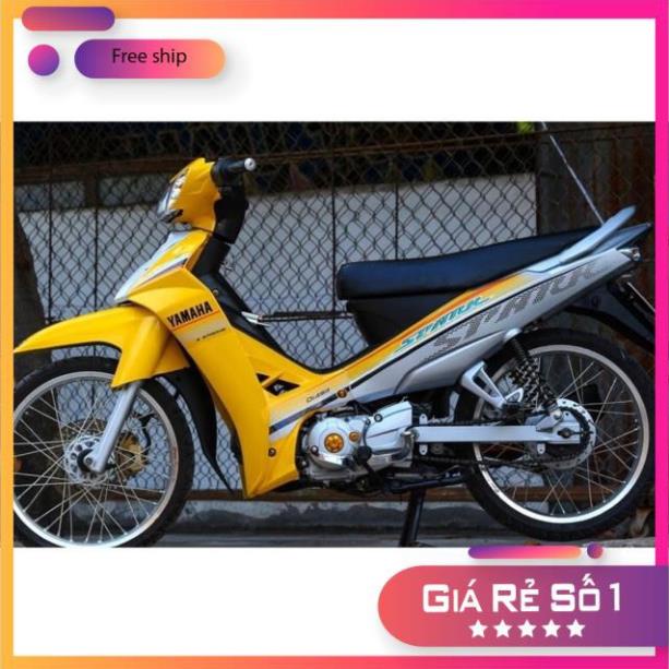 DECAL PVC 5 LỚP CHẤT LƯỢNG CAO Tem rời Sirius spark bạc vàng cao cấp