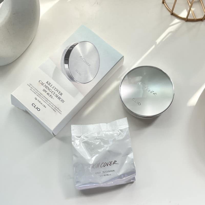 Phấn nước Clio Kill Cover Calming Cushion + tặng kèm 1 lõi