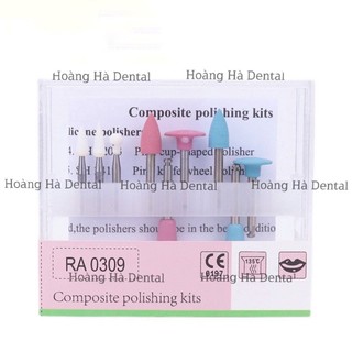 Vật liệu nha khoa, Bộ đánh bóng composit , giá tốt nhất - bộ 9 mũi