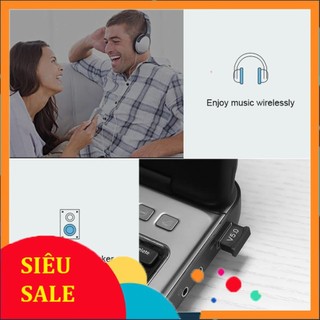 [V5.0] USB Bluetooth 5.0 cho PC -USB Bluetooth Máy tính kết nối 20m V5.0 [TIỆN DỤNG] (vinetshop9x)
