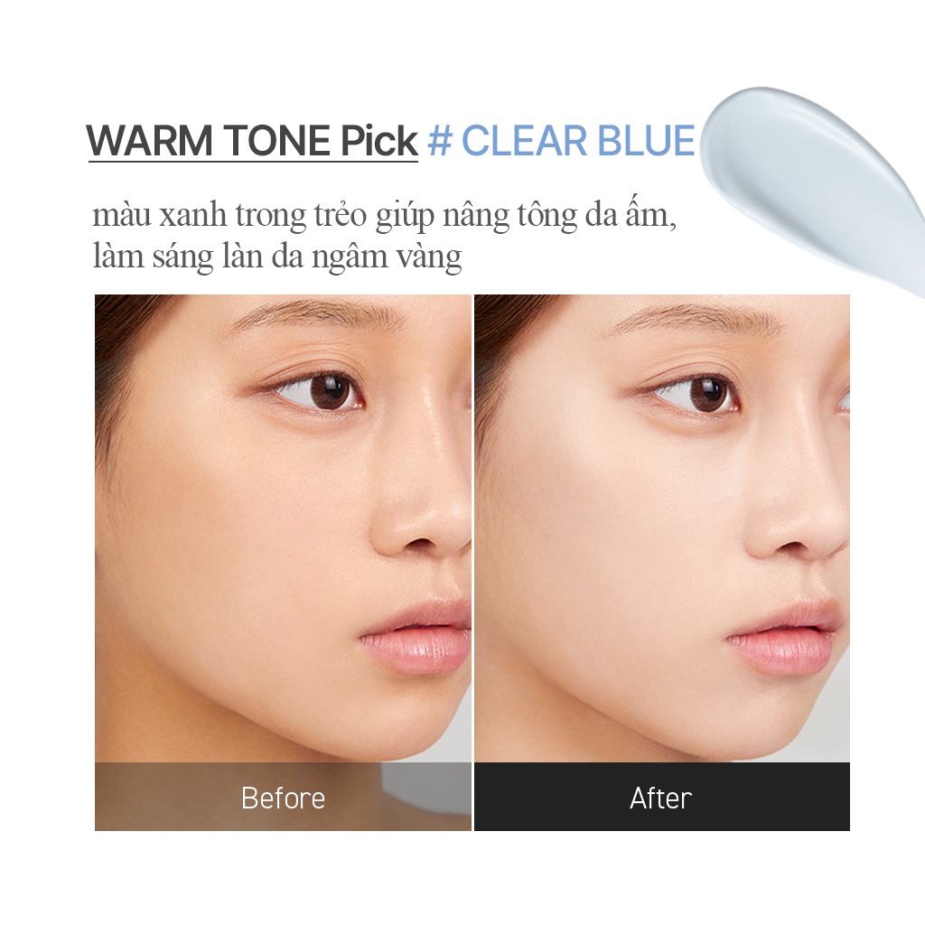 Kem Lót Điều Chỉnh Màu Da Too Cool For School Artclass Blanc De Base 30ml [Eclat Rose - Clear Blue]