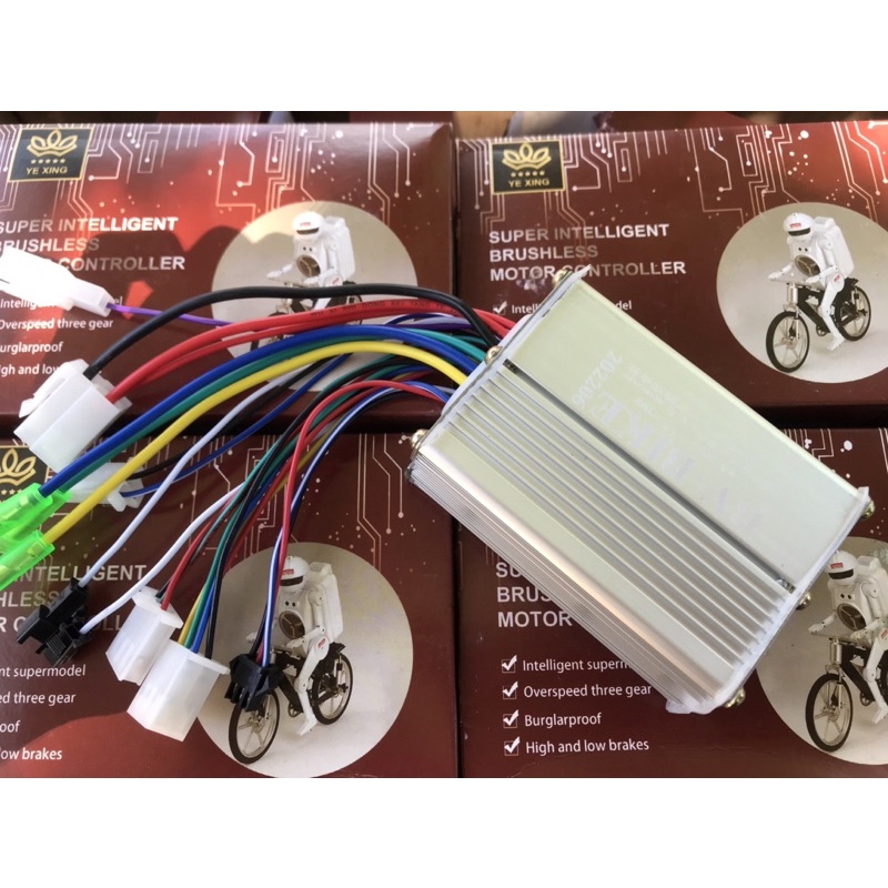 Bộ điều khiển không chổi than 24V-36V 250W|350W cho xe đạp điện hiệu HONDA