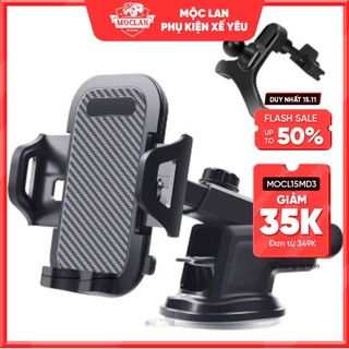 Giá Đỡ Điện Thoại Rundong Trên Ô Tô,Kẹp Điện Thoại Ô Tô Cao Cấp Xoay 360 Đế Hút Chân Không Kết Hợp Keo Dính Chắc Chắn