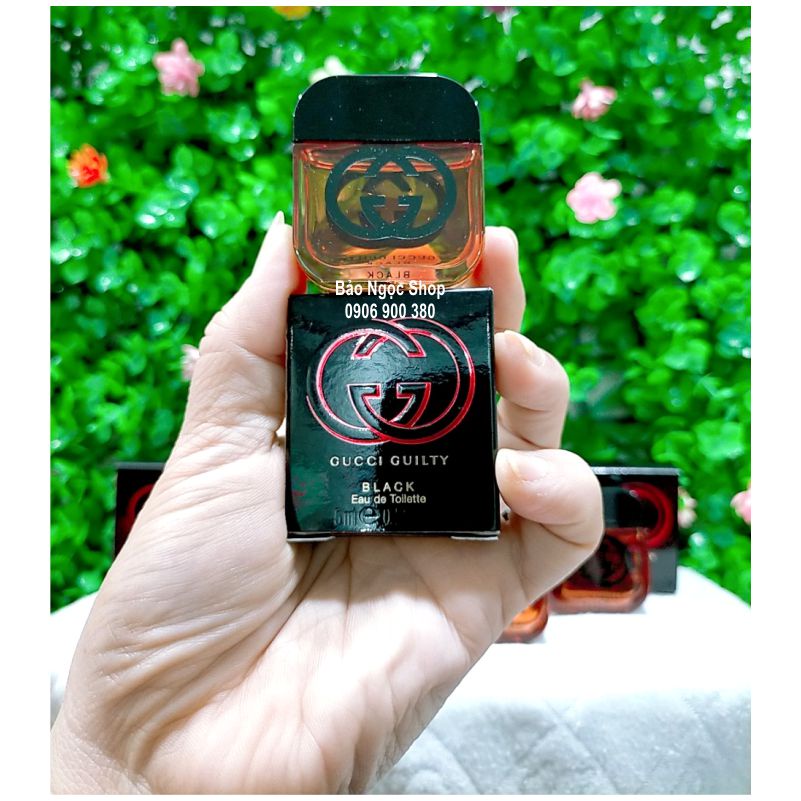 Nước Hoa Mini Gucci Guilty Black -5ml -Nữ -EDT