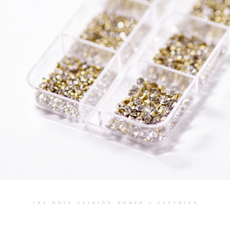 Đá chân nhọn trang trí nail