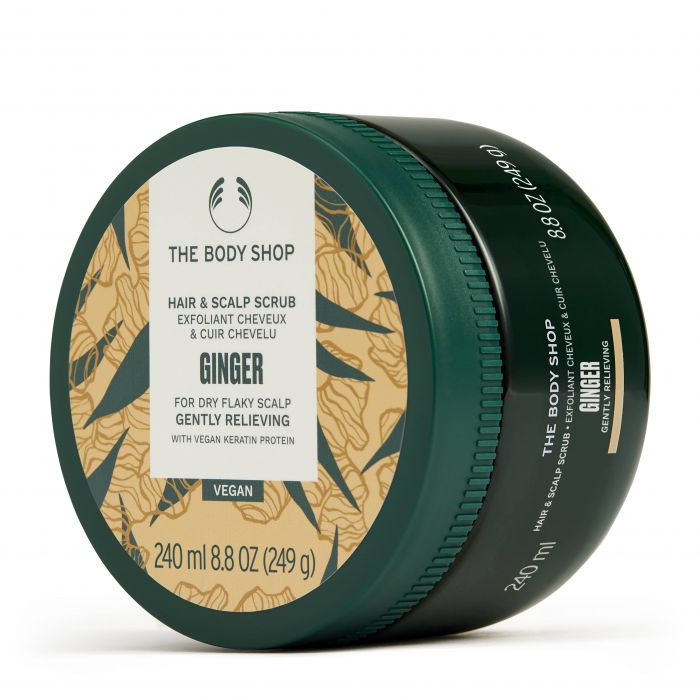 Tẩy tế bào chết da đầu Gừng cho tóc khô The body shop