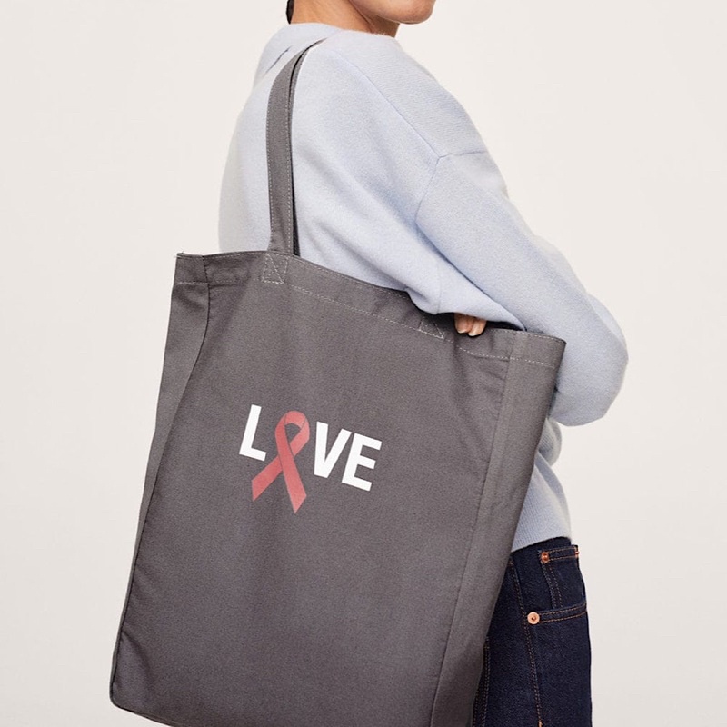 Túi Xách Vải Classic Mango