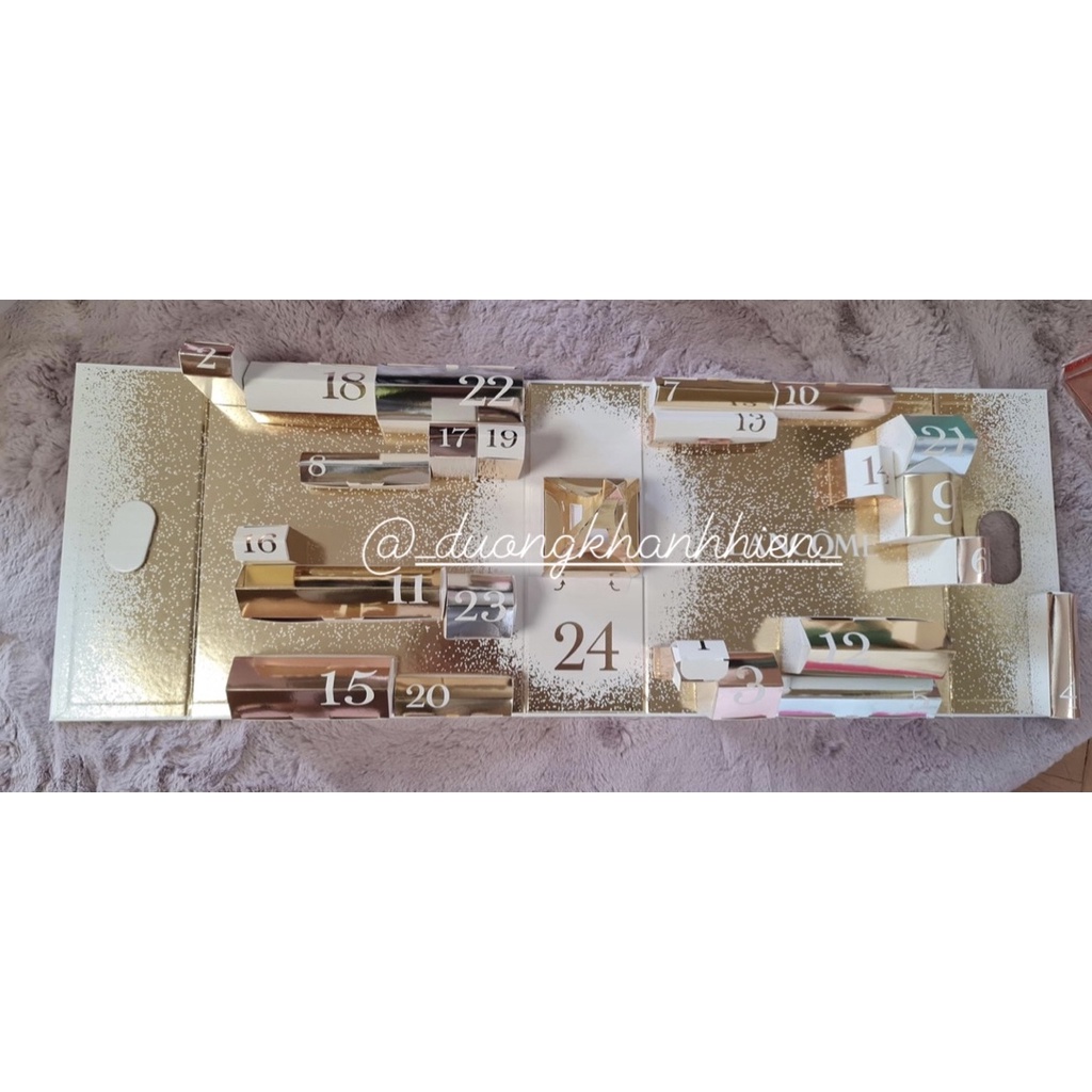 Set quà Noel Lancome 24 món bản giới hạn 2022