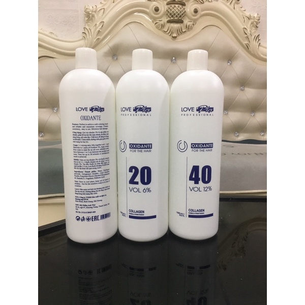 Trợ nhuộm tóc nam nữ chống xót hương thơm 1000ml