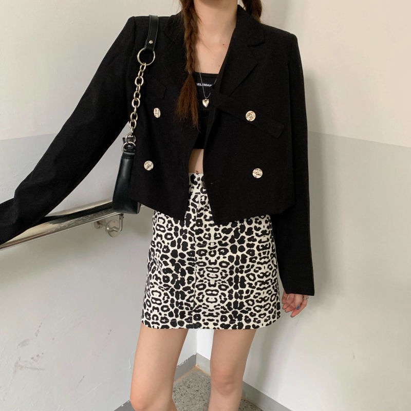 IELGY IELGY Áo Khoác Tay Dài Dáng Rộng Phong Cách Hàn Quốc Dành Cho Nữ