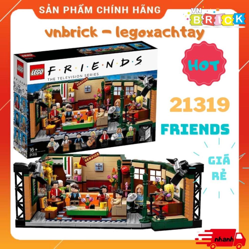 Lego Ideas 21319 Bộ Lắp Ráp Mô Hình FRIENDS Central Perk  Chính Hãng