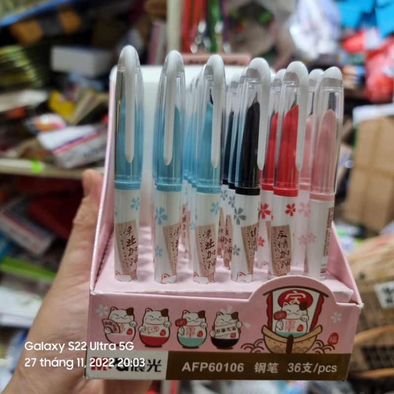 Bút máy MG 60106/60105 , bút máy ngòi kim tinh MG