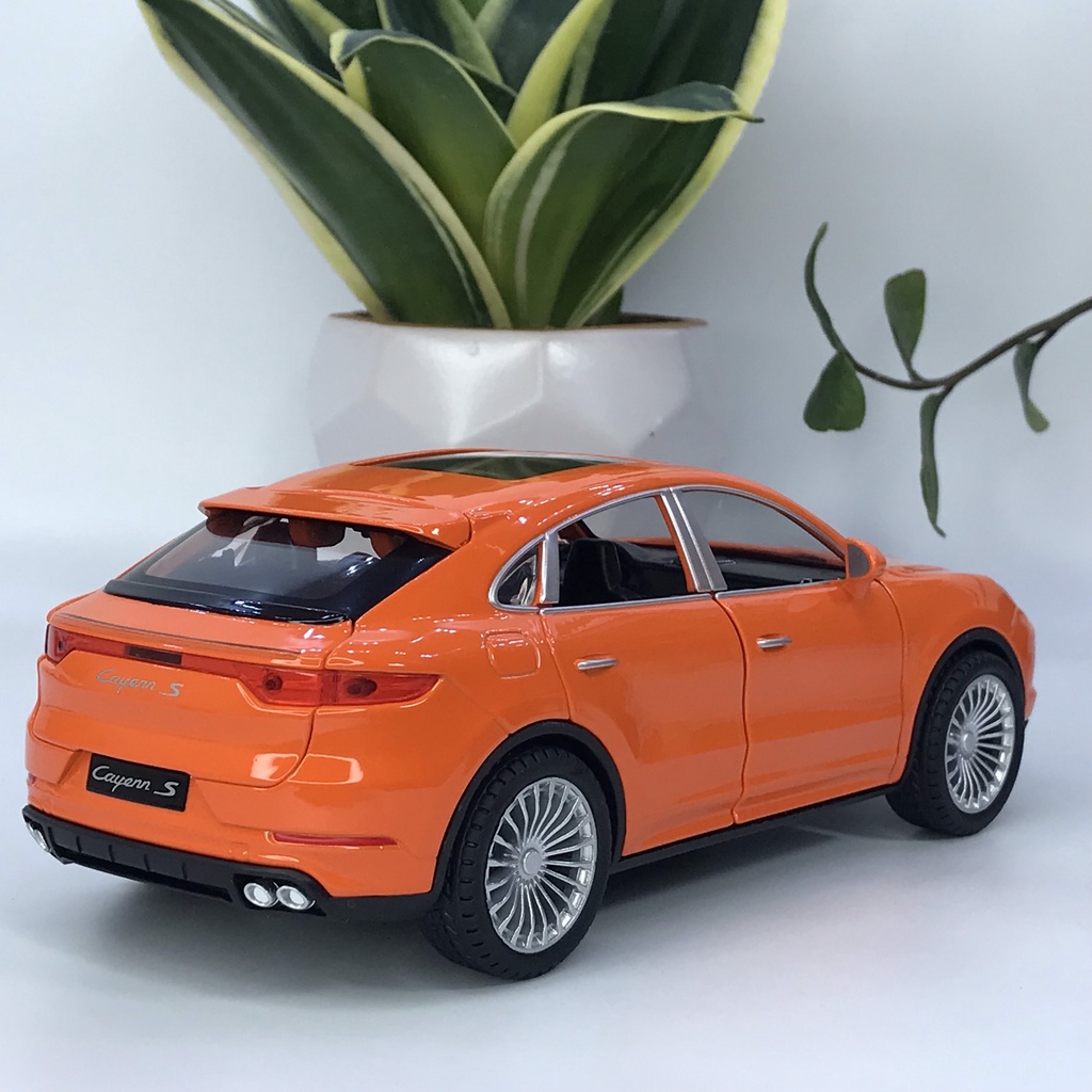 Mô hình xe ô tô Porsche Cayenne S tỷ lệ 1:24 mẫu xe quý tộc mới nhất