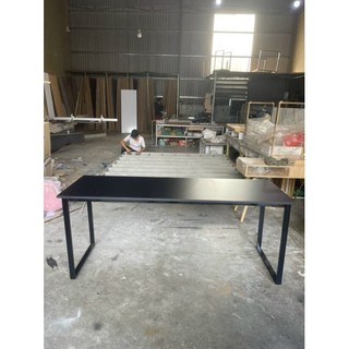 Bàn chân U dài 2m nhiều màu gỗ lựa chọn