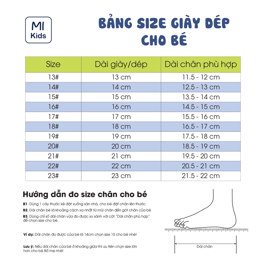 Giày Sandal Quai Ngang Cho Bé MiKids, Êm Chân, Chống Trơn Trượt, Phong Cách Dễ Thương Cho Bé 1 Đến 12 Tuổi – S004