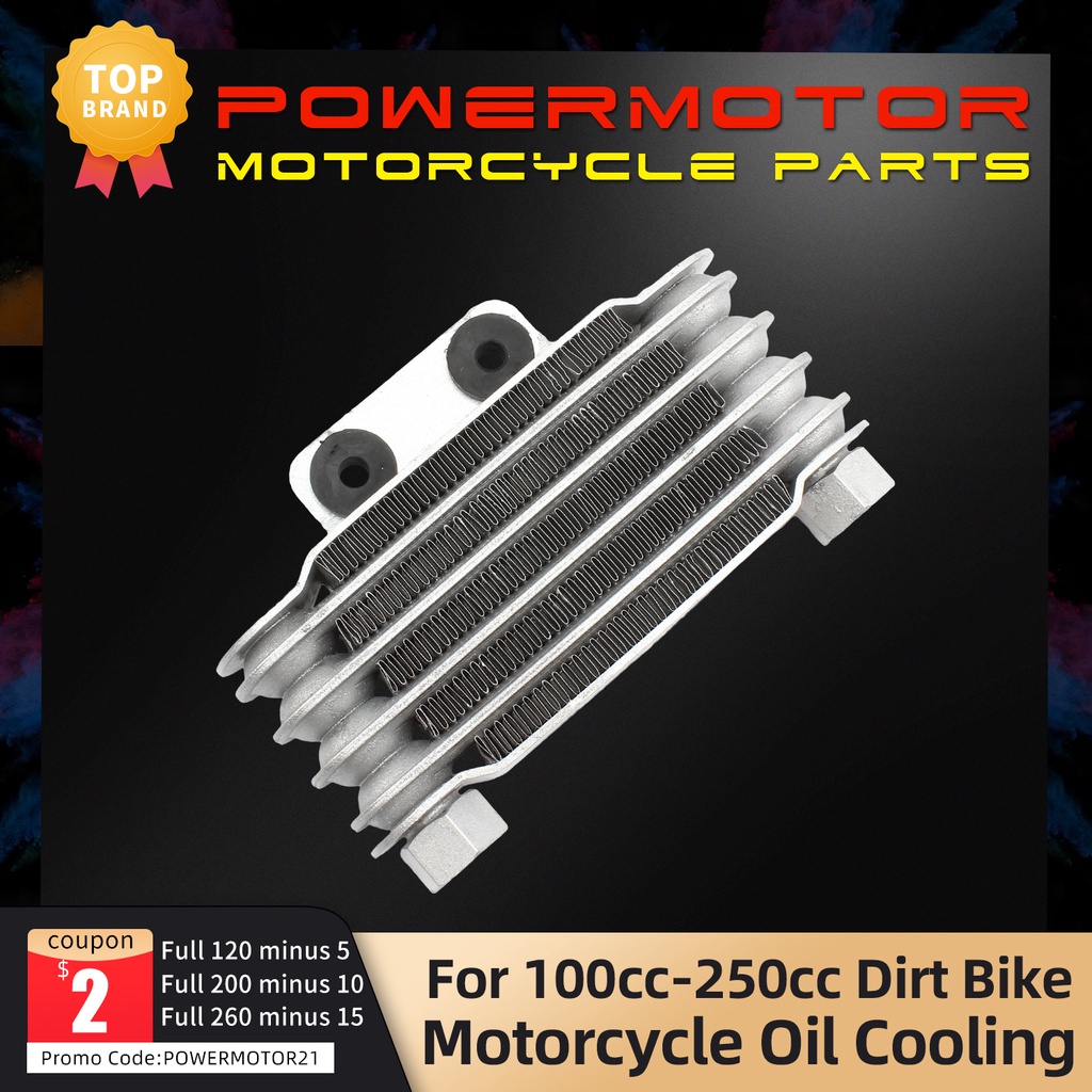 Quạt Tản Nhiệt Dầu Động Cơ 158mm Cho Xe Mô Tô Địa Hình ATV 100cc-250cc 65ml