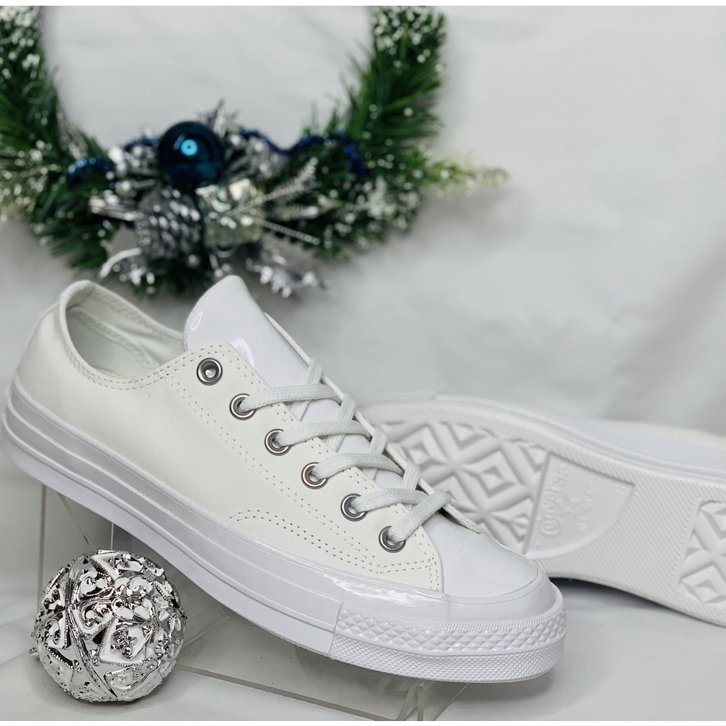 [ 2M Sneaker ] - Giày converse 1970s full trắng da