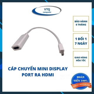 Cáp chuyển đổi mini display port ra hdmi,bảo hành 6 tháng.shopphukienvtq