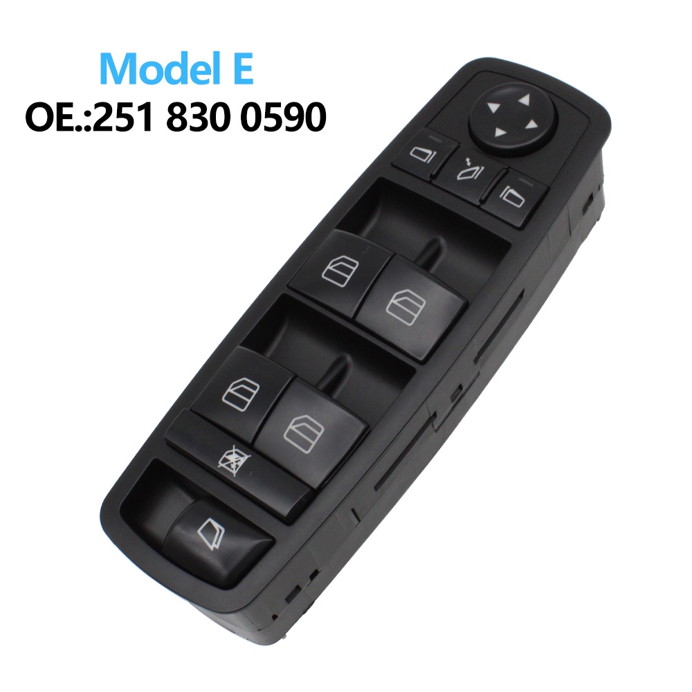 Công Tắc Điều Khiển Cửa Sổ Xe Hơi Mercedes Benz ML GL R Class W164 W251 2518300590,2518300290,2518300090