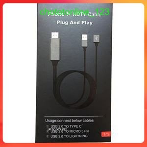 Cáp Hdmi Đa Năng Kết Nối Từ Điện Thoại Lên Tivi