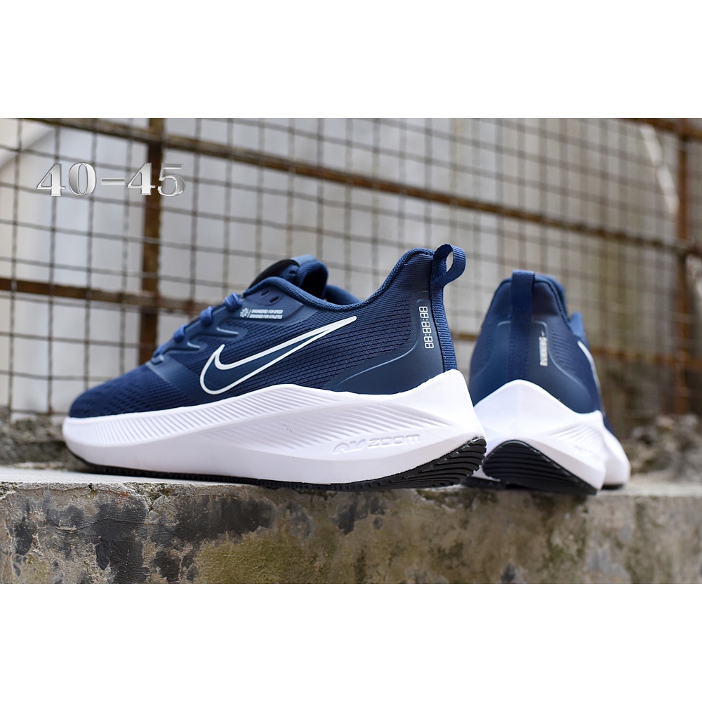 Giày Sneaker, Giày Chạy Bộ Cao Cấp Air Zoom Winflo 10 Có 2 Màu