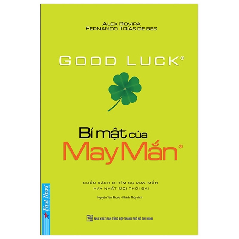 Sách Bí Mật Của May Mắn (khổ nhỏ) Good Luck First News