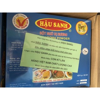  Bột ngũ vị hương Hậu Sanh 5 gram  100 gói hộp  