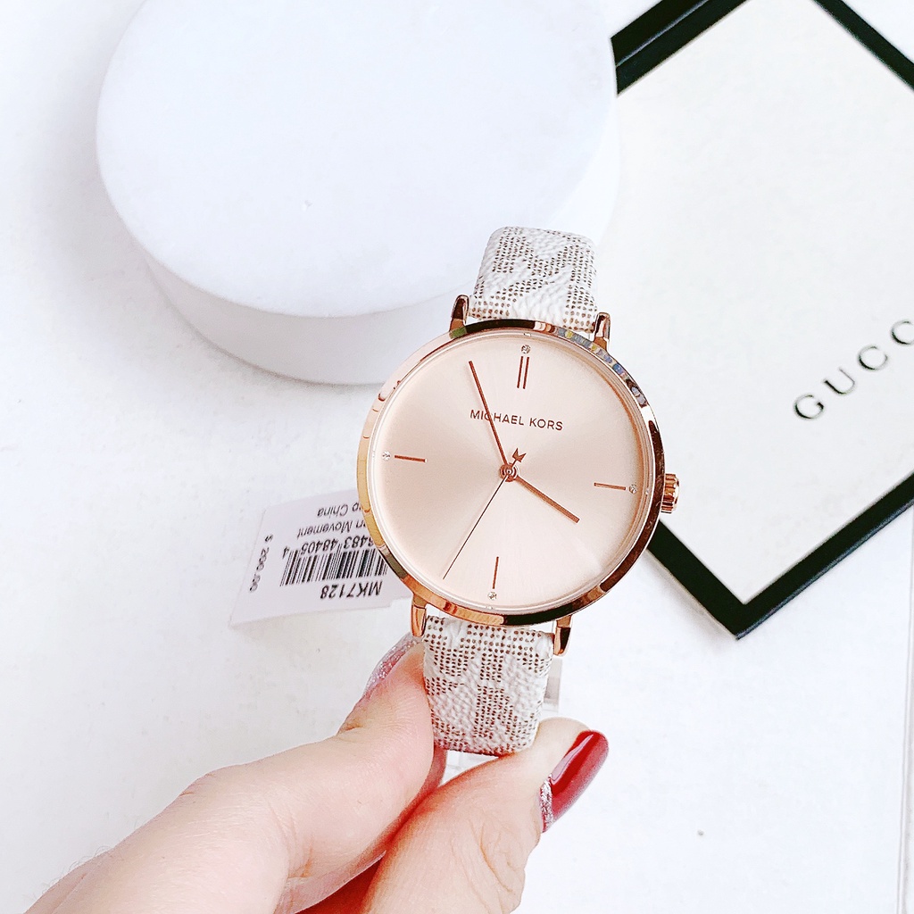 Đồng hồ nữ dây da Michael Kors Jayne MK7128