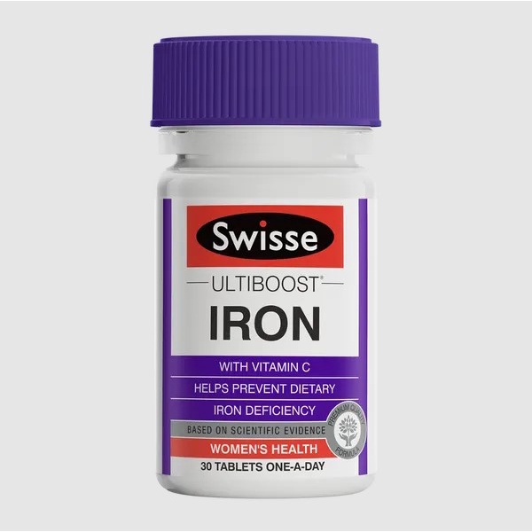 Swisse Ultiboost Iron Sắt viên hữu cơ, Úc (30v)