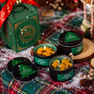 Nến thơm hoạ tiết Giáng sinh Cookies