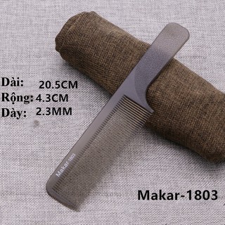 Lược cắt tóc nam bản to Makar 1803