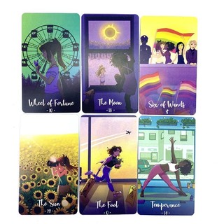 Bộ Bài Cosmic Cycles Tarot Size Thường Nifoki B3