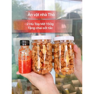 Combo 2 Hủ Tóp Mỡ Tỏi Ớt 150g ( tặng sốt tắc )