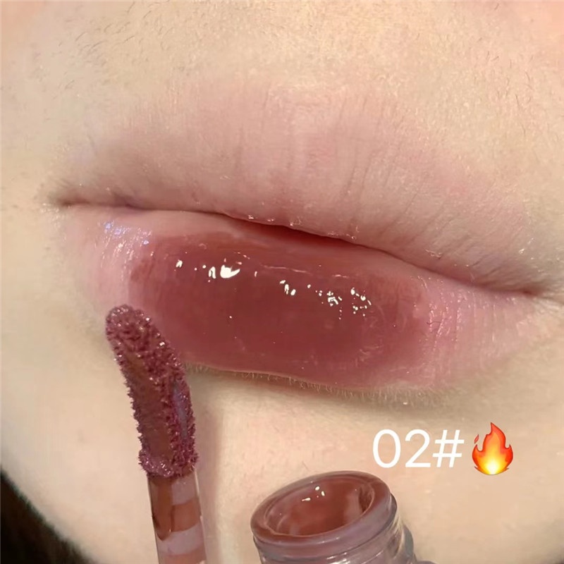 Molu Son Bóng Molu Nhẹ Nhàng Không Dễ Phai Màu Cho Mặt Môi Màu Trắng Trơn Dành Cho Nữ JP5