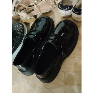 Giày Mary Jane ulzzang đế bằng quai xoắn