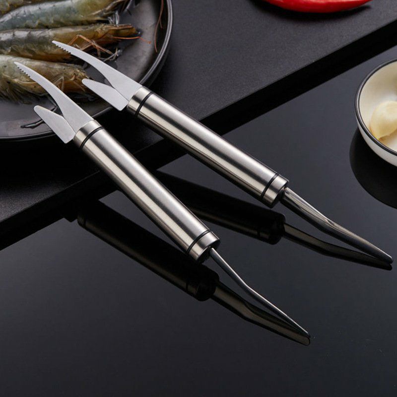 Dụng cụ lột bóc vỏ tôm, lấy chỉ tôm, làm lòng gà, đánh vảy cá đa năng