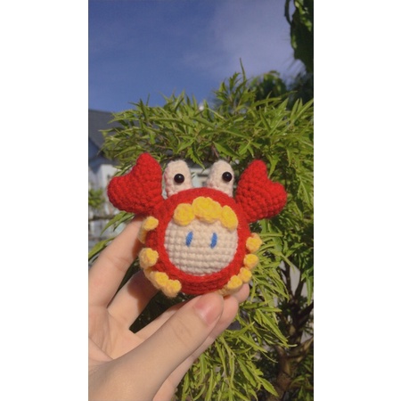 Móc khoá cung Cự giải handmade/ Cancer♋️