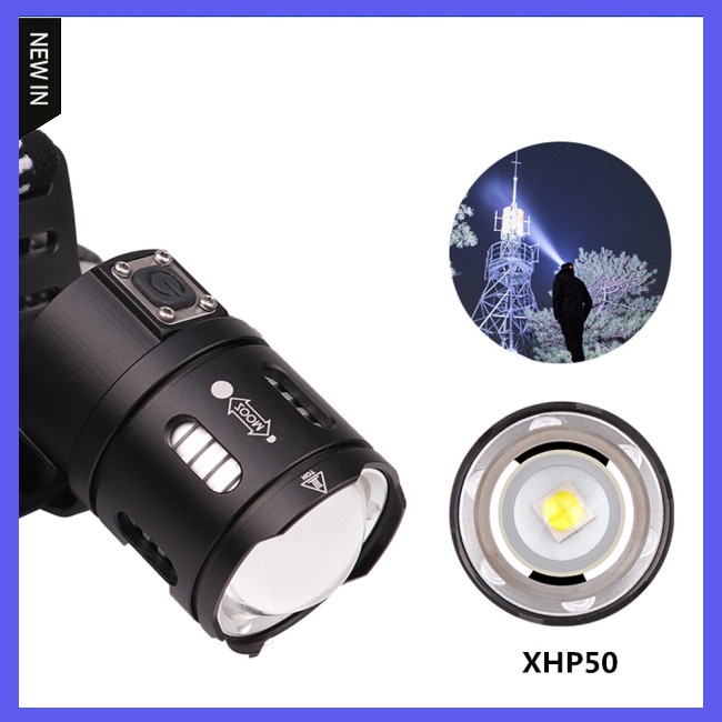 Đèn Pha LED XPL-V6 XHP50 6500K Ánh Sáng Trắng Chất Lượng Cao