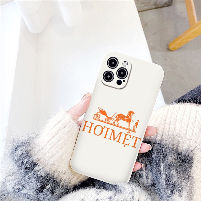 Ốp iphone bảo vệ cam cạnh vuông Hơi mệt độc đáo cho 6/6splus/7/7plus/8/8plus/x/xr/xs/11/12/13/14/pro/max/plus/