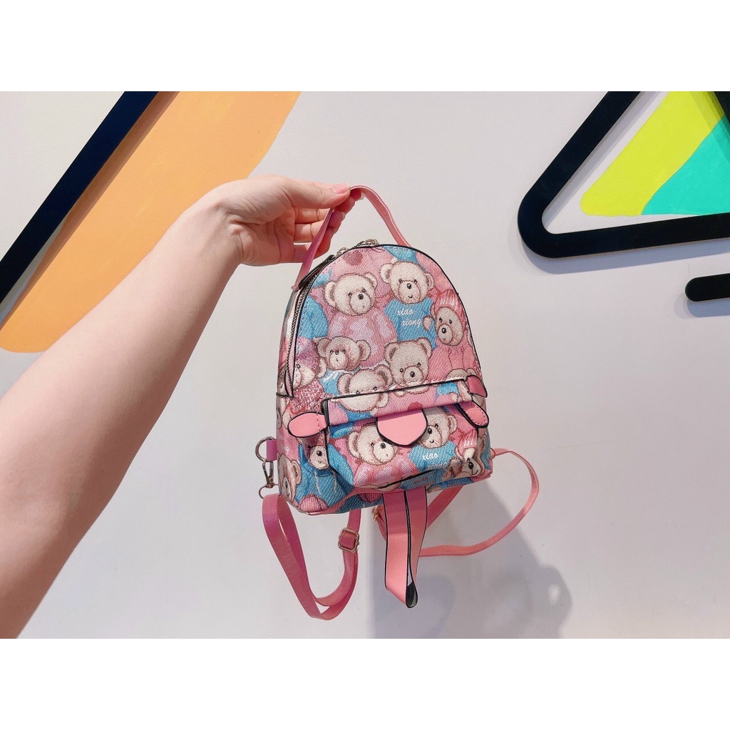 balo thời trang mini gấu hót hít