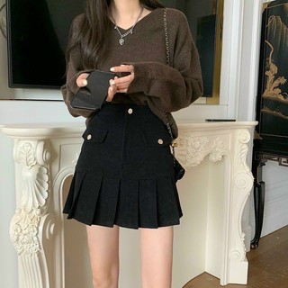 (SHOP NÀNG BÉO BIGSIZE 50KG ĐẾN 90KG ) chân váy dáng A xếp li nhẹ